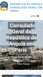 Mobile Screenshot of consulatgeneralangola-paris.org