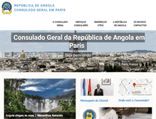 Tablet Screenshot of consulatgeneralangola-paris.org
